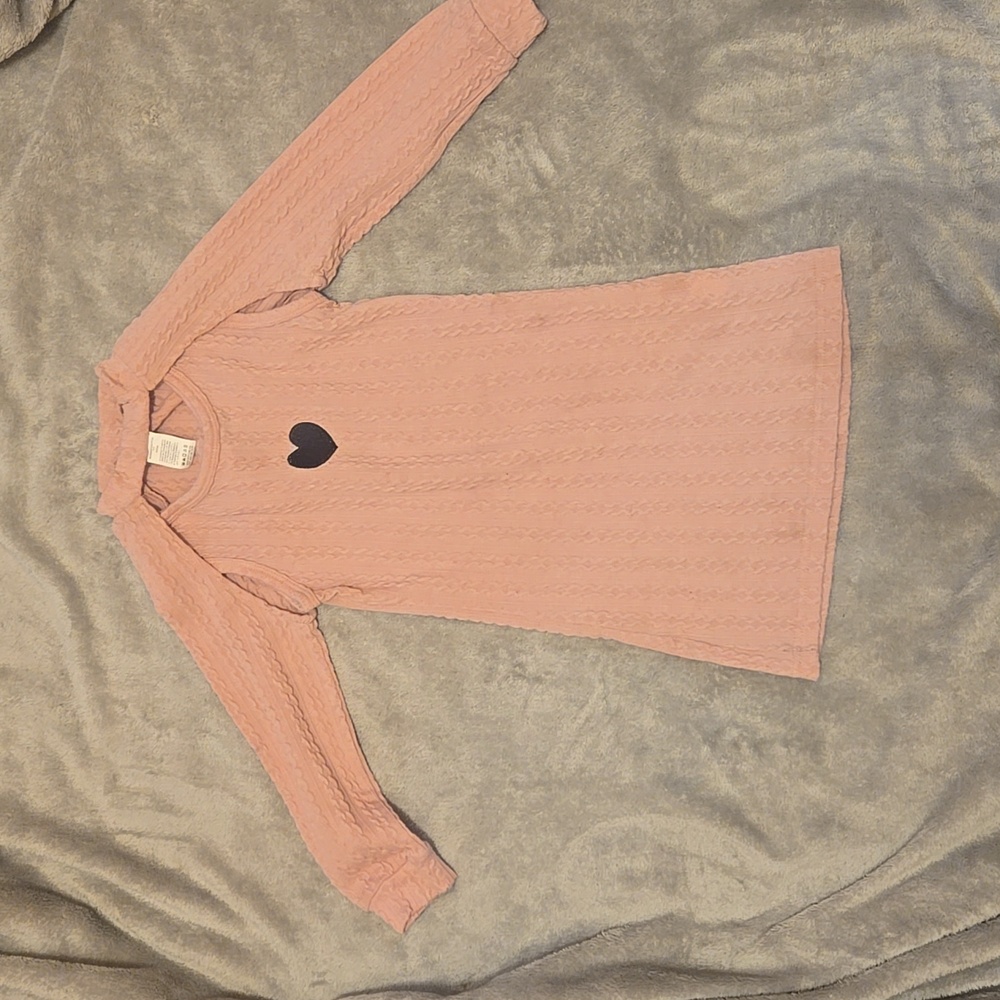 Girls Sz 6 2-piece Soft Pink Dress